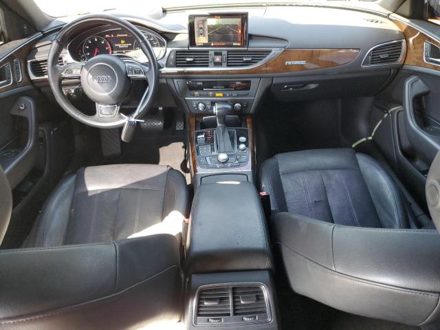 WAUHGAFC8FN010239 - 2015 AUDI A6 PRESTIGE გრაფიტი ფოტო 8
