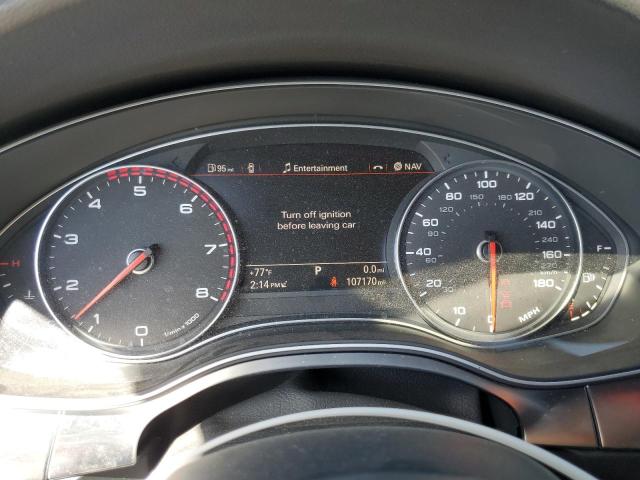 WAUHGAFC8FN010239 - 2015 AUDI A6 PRESTIGE გრაფიტი ფოტო 9