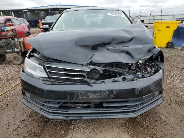 3VWLA7AJ8FM236392 - 2015 VOLKSWAGEN JETTA TDI BLACK photo 5