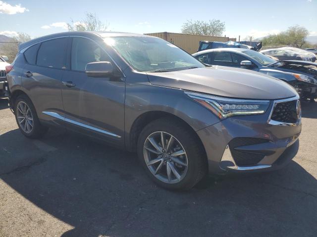 5J8TC1H57KL005225 - 2019 ACURA RDX TECHNOLOGY رمادي صورة 4