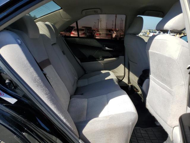 4T4BF1FK2CR161941 - 2012 TOYOTA CAMRY BASE أسود صورة 10