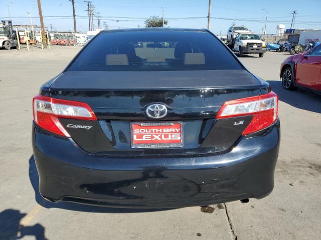 4T4BF1FK2CR161941 - 2012 TOYOTA CAMRY BASE أسود صورة 6