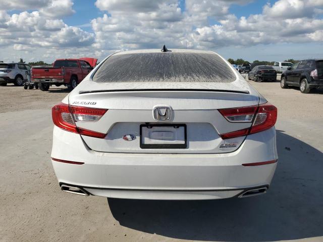 1HGCV1F43NA096031 - 2022 HONDA ACCORD SPORT SE WHITE photo 6