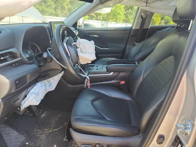 5TDGZRBHXNS567915 - 2022 TOYOTA HIGHLANDER XLE ვერცხლისფერი ფოტო 7