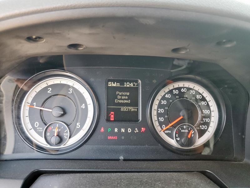 1C6RR7FM5GS230834 - 2016 RAM 1500 ST WHITE photo 9