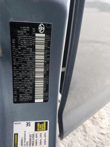 5YFB4MDE0SP300379 - 2025 TOYOTA COROLLA LE CHARCOAL photo 12