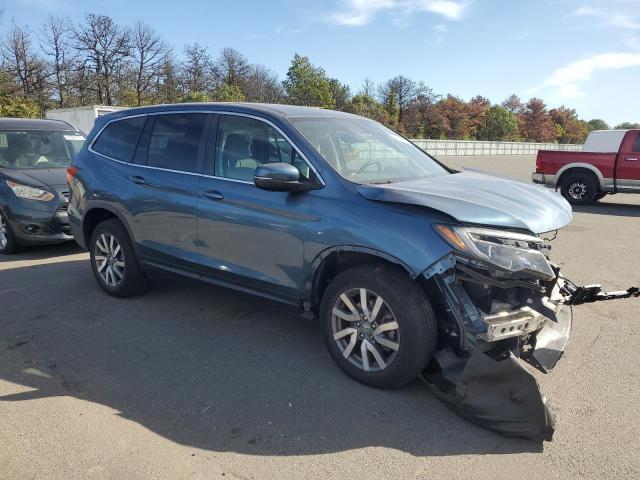 5FNYF6H34KB097582 - 2019 HONDA PILOT EX ლურჯი ფოტო 4