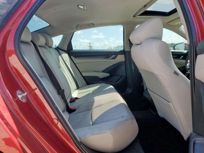1HGCV1F49JA007850 - 2018 HONDA ACCORD EX RED photo 10