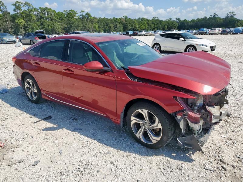 1HGCV1F49JA007850 - 2018 HONDA ACCORD EX RED photo 4