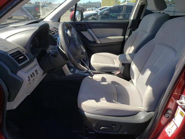 JF2SJAGC0JH576834 - 2018 SUBARU FORESTER 2.5I PREMIUM Շագանակագույն լուսանկար 7