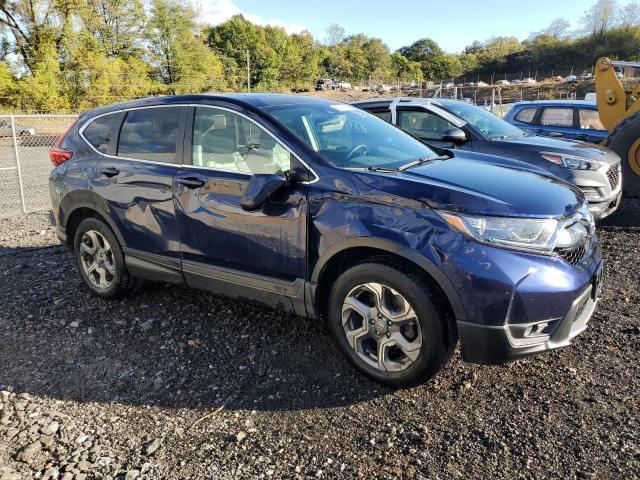 5J6RW2H59KA000099 - 2019 HONDA CR-V EX BLUE photo 4