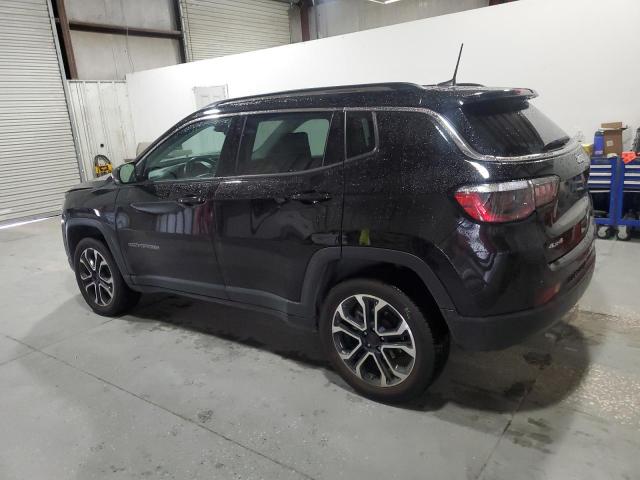3C4NJDCB7NT113249 - 2022 JEEP COMPASS LIMITED BLACK photo 2
