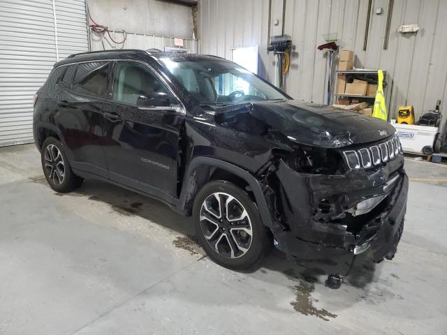 3C4NJDCB7NT113249 - 2022 JEEP COMPASS LIMITED BLACK photo 4