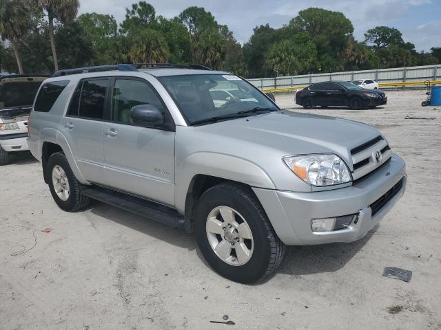 JTEBU14R940033074 - 2004 TOYOTA 4RUNNER SR5 SILVER photo 4