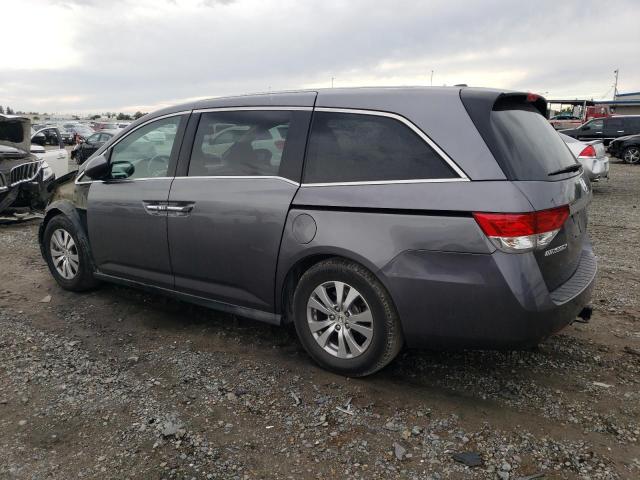 5FNRL5H65FB034580 - 2015 HONDA ODYSSEY EXL GRAY photo 2