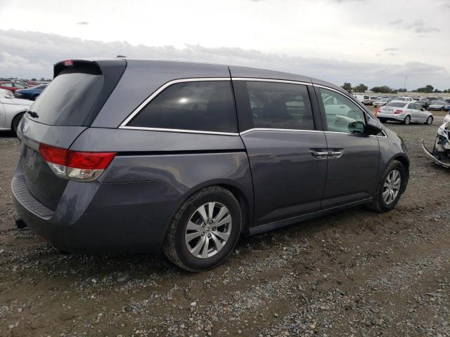 5FNRL5H65FB034580 - 2015 HONDA ODYSSEY EXL GRAY photo 3