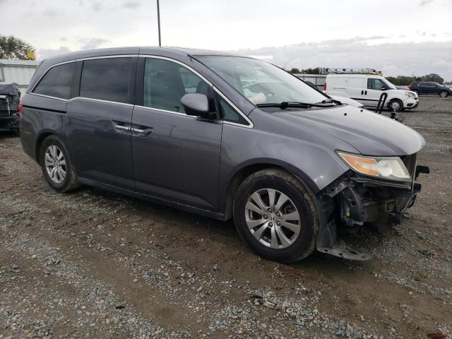 5FNRL5H65FB034580 - 2015 HONDA ODYSSEY EXL GRAY photo 4