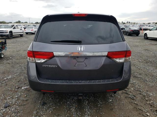 5FNRL5H65FB034580 - 2015 HONDA ODYSSEY EXL GRAY photo 6