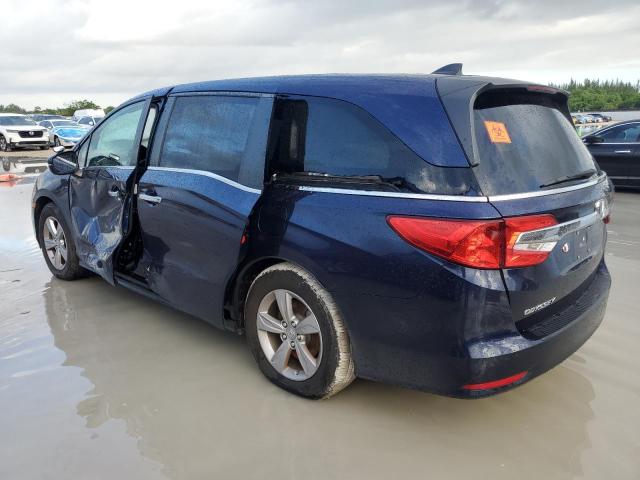 5FNRL6H76KB128556 - 2019 HONDA ODYSSEY EXL أزرق صورة 2