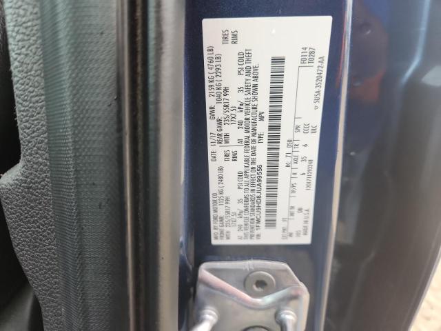 1FMCU9HD8JUA99556 - 2018 FORD ESCAPE SEL BLUE photo 12