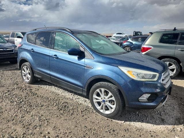 1FMCU9HD8JUA99556 - 2018 FORD ESCAPE SEL BLUE photo 4