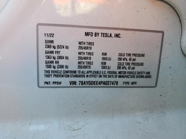 7SAYGDEE4PA027479 - 2023 TESLA MODEL Y Ağ foto 13
