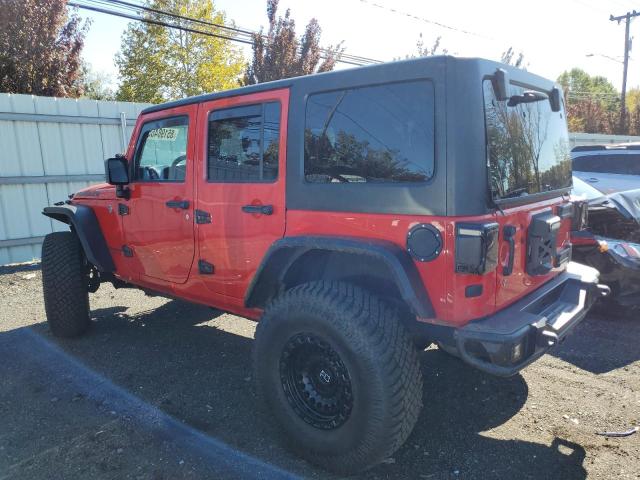 1C4HJWDG8HL662459 - 2017 JEEP WRANGLER U SPORT RED photo 2
