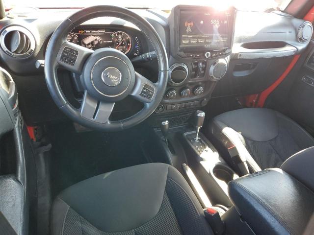 1C4HJWDG8HL662459 - 2017 JEEP WRANGLER U SPORT RED photo 8