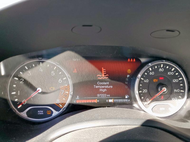 ZACNJBC15KPJ91749 - 2019 JEEP RENEGADE TRAILHAWK GRAY photo 9