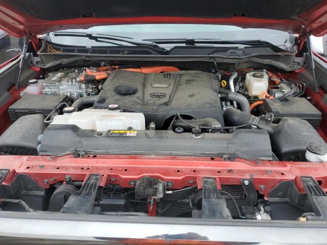 5TFNC5DB6PX017800 - 2023 TOYOTA TUNDRA CREWMAX PLATINUM 红色 照片 11