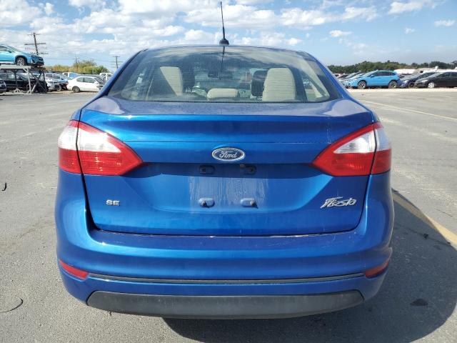 3FADP4BJ7JM136687 - 2018 FORD FIESTA SE BLUE photo 6