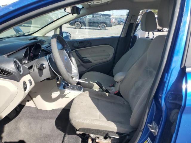 3FADP4BJ7JM136687 - 2018 FORD FIESTA SE BLUE photo 7