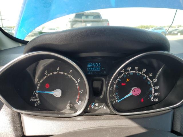 3FADP4BJ7JM136687 - 2018 FORD FIESTA SE BLUE photo 9