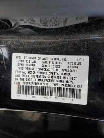 1HGCR2F59EA097008 - 2014 HONDA ACCORD SPORT BLACK photo 13