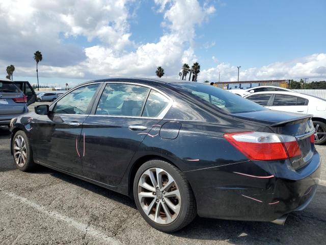 1HGCR2F59EA097008 - 2014 HONDA ACCORD SPORT BLACK photo 2
