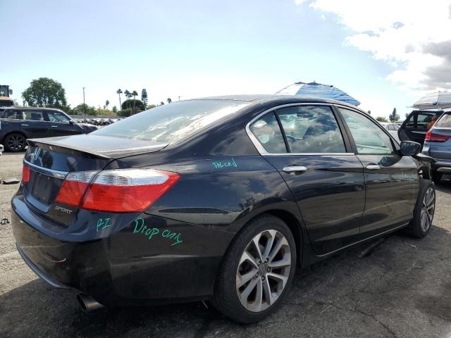 1HGCR2F59EA097008 - 2014 HONDA ACCORD SPORT BLACK photo 3