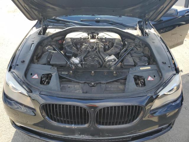 WBAKC8C58ACY68265 - 2010 BMW 750 LI XDRIVE BLACK photo 11