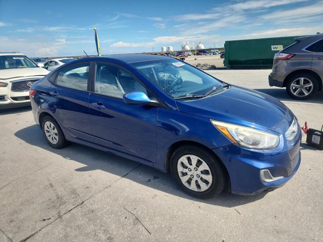 KMHCT4AE8HU173691 - 2017 HYUNDAI ACCENT SE Blau Foto 4