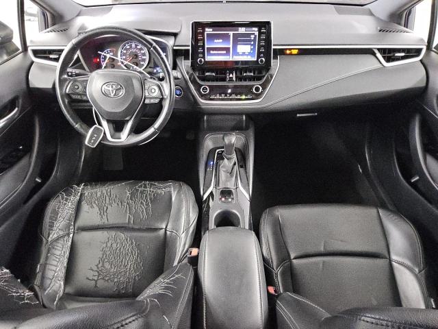 JTNK4RBE6K3042406 - 2019 TOYOTA COROLLA SE BLUE photo 8