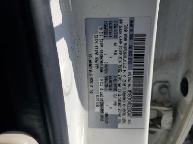 JM1DKDD78K0403494 - 2019 MAZDA CX-3 GRAND TOURING WHITE photo 13