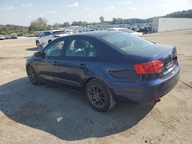 3VW2K7AJXBM019008 - 2011 VOLKSWAGEN JETTA BASE BLUE photo 2