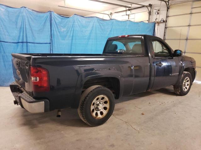 1GCEC14X57Z611738 - 2007 CHEVROLET SILVERADO C1500 CLASSIC Mavi foto 3