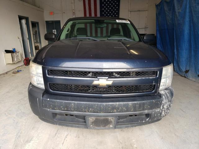 1GCEC14X57Z611738 - 2007 CHEVROLET SILVERADO C1500 CLASSIC Mavi foto 5