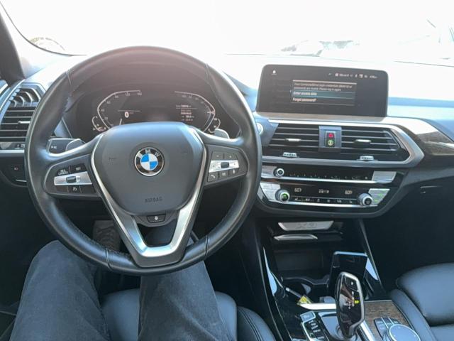 5UXTS1C00L9D47211 - 2020 BMW X3 XDRIVE30E WHITE photo 9