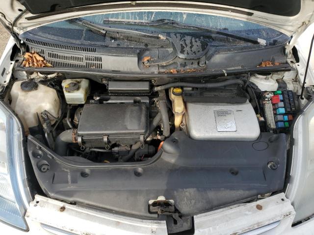 JTDKB20U377584252 - 2007 TOYT PRIUS WHITE photo 11