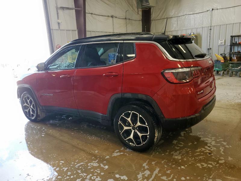 3C4NJDCN4ST625136 - 2025 JEEP COMPASS LIMITED RED photo 2
