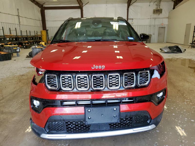3C4NJDCN4ST625136 - 2025 JEEP COMPASS LIMITED RED photo 5