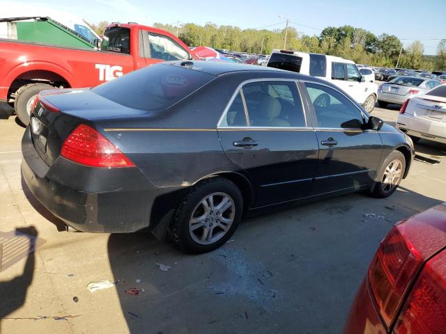 1HGCM56896A093343 - 2006 HONDA ACCORD EX BLACK photo 3