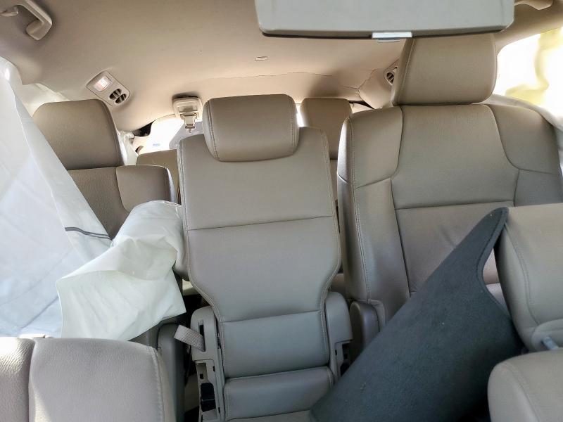 5FNRL5H63GB144237 - 2016 HONDA ODYSSEY EXL MAROON photo 10