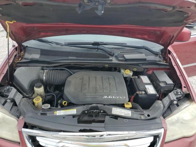 2C4RC1BG1DR558269 - 2013 CHRYSLER TOWN & COU TOURING BURGUNDY photo 12